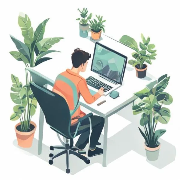 Pastel isometric